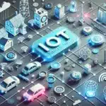 Bienvenido a TechNcleo 4 IoT-Internet-de-las-cosas-La-imagen-es-funciona-dispositivos-inteligentes-interconectados-como-casas-coches